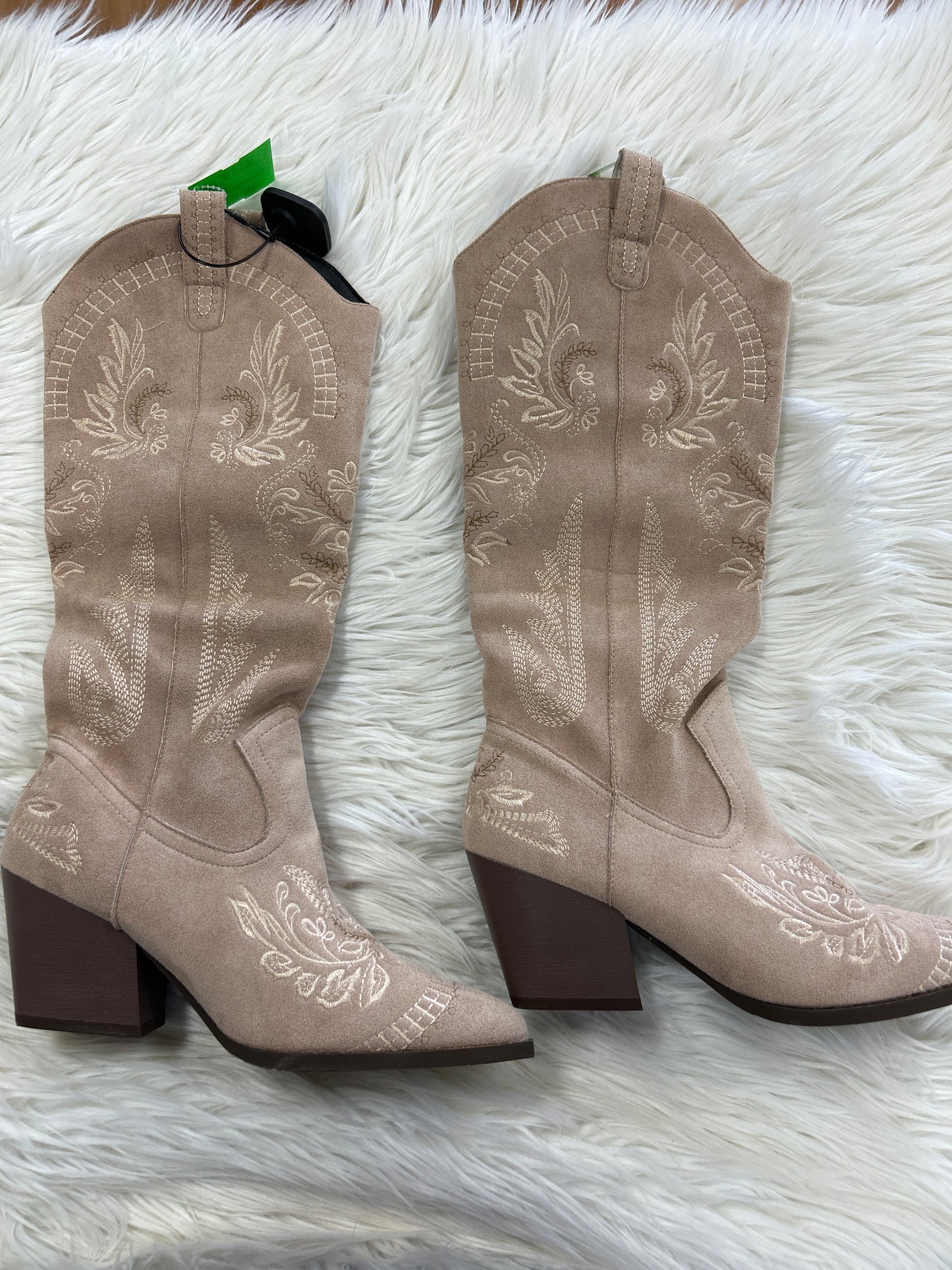 Boots Western By Clothes Mentor In Brown, Size:11
