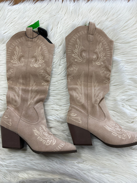 Boots Western By Clothes Mentor In Brown, Size:11