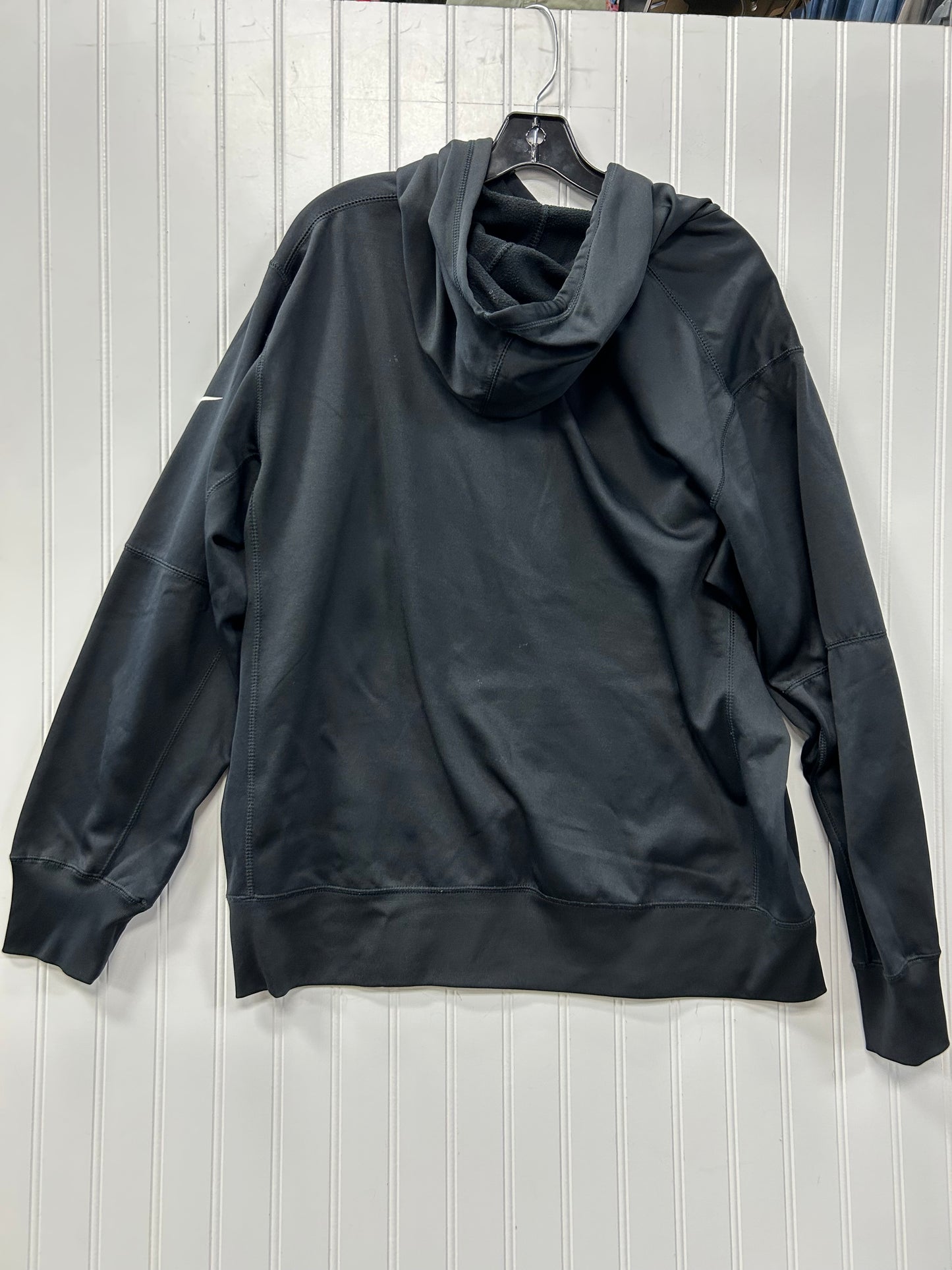 Athletic Sweatshirt Hoodie By Nike Apparel In Black, Size:Xl