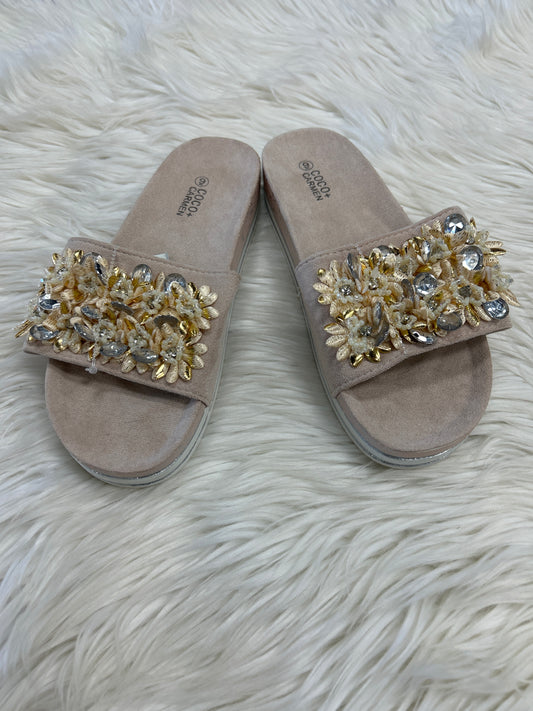 Sandals Flats By Coco And Carmen In Pink, Size:9
