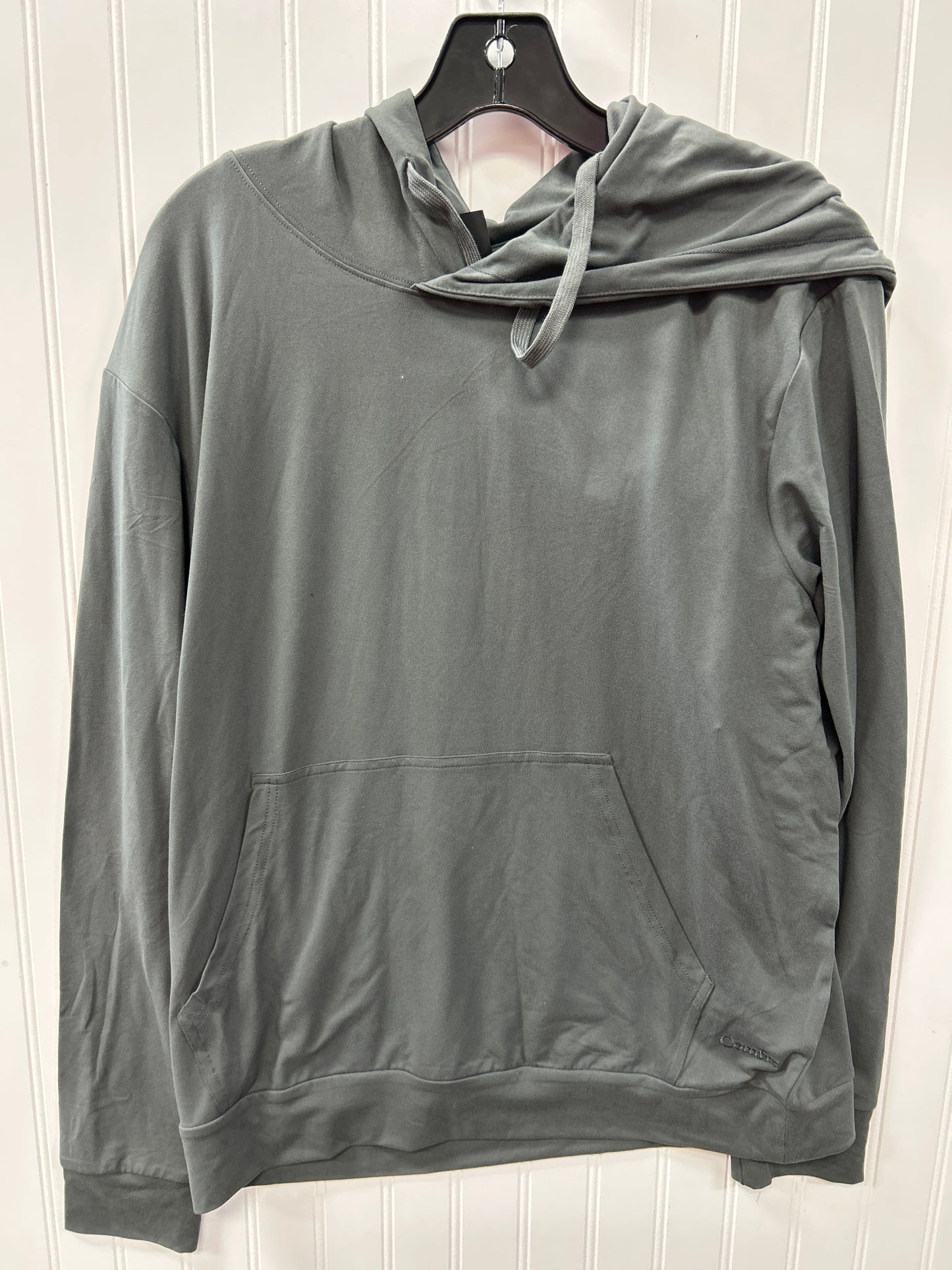 Athletic Top Ls Hoodie By Cmb In Grey, Size:S