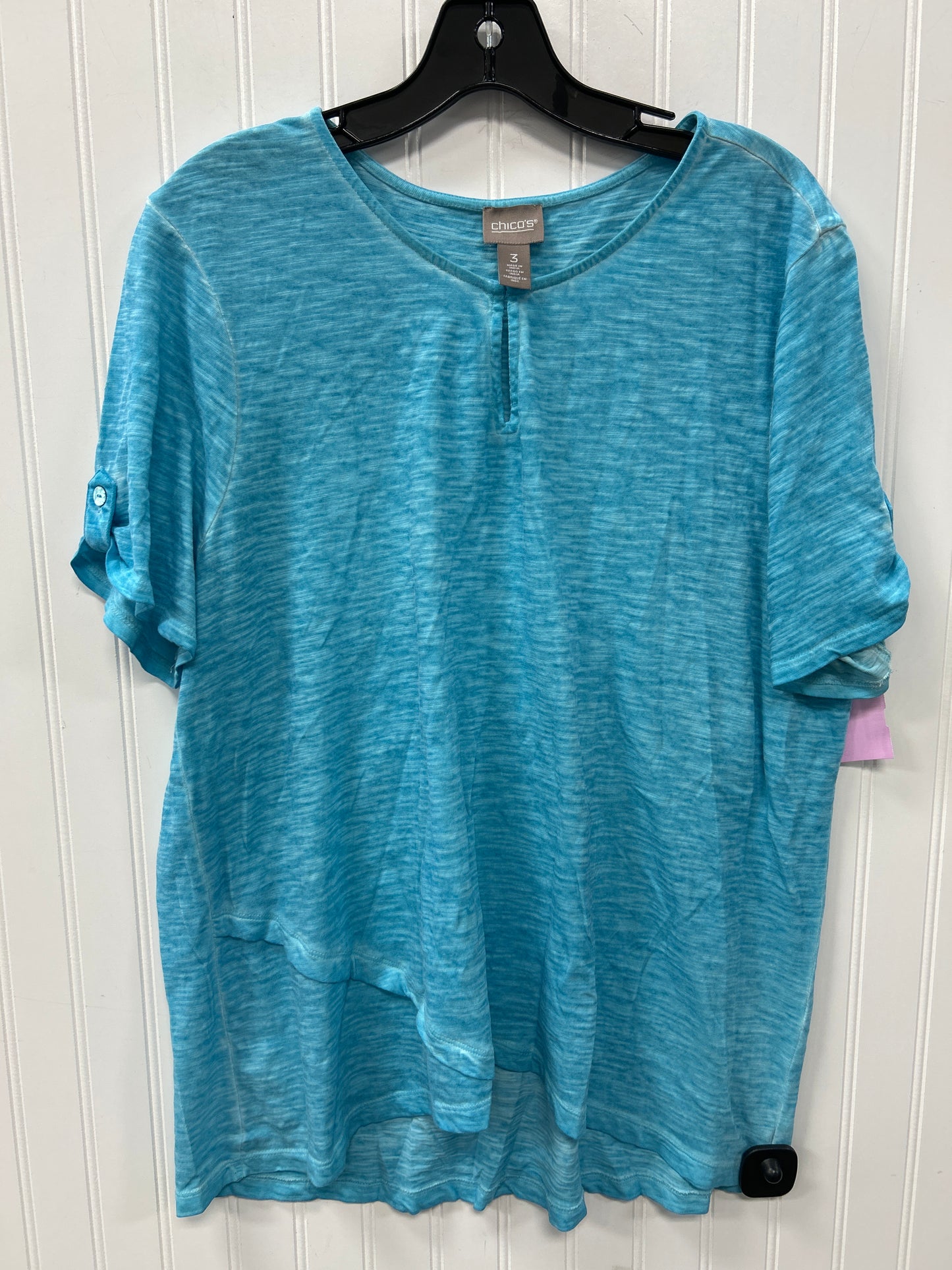Top Ss By Chicos In Blue, Size:L