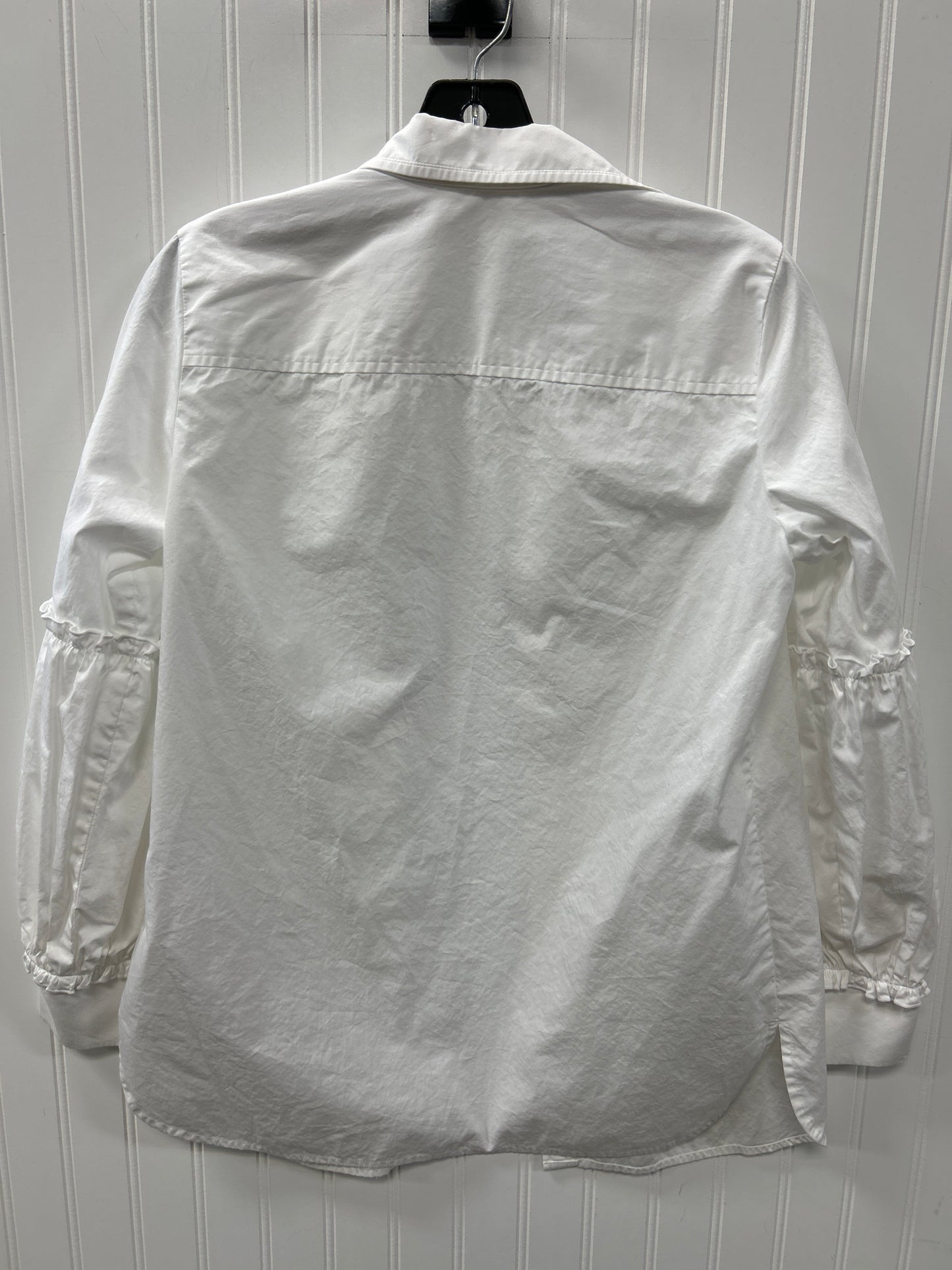 Top Ls By Club Monaco In White, Size:Xs