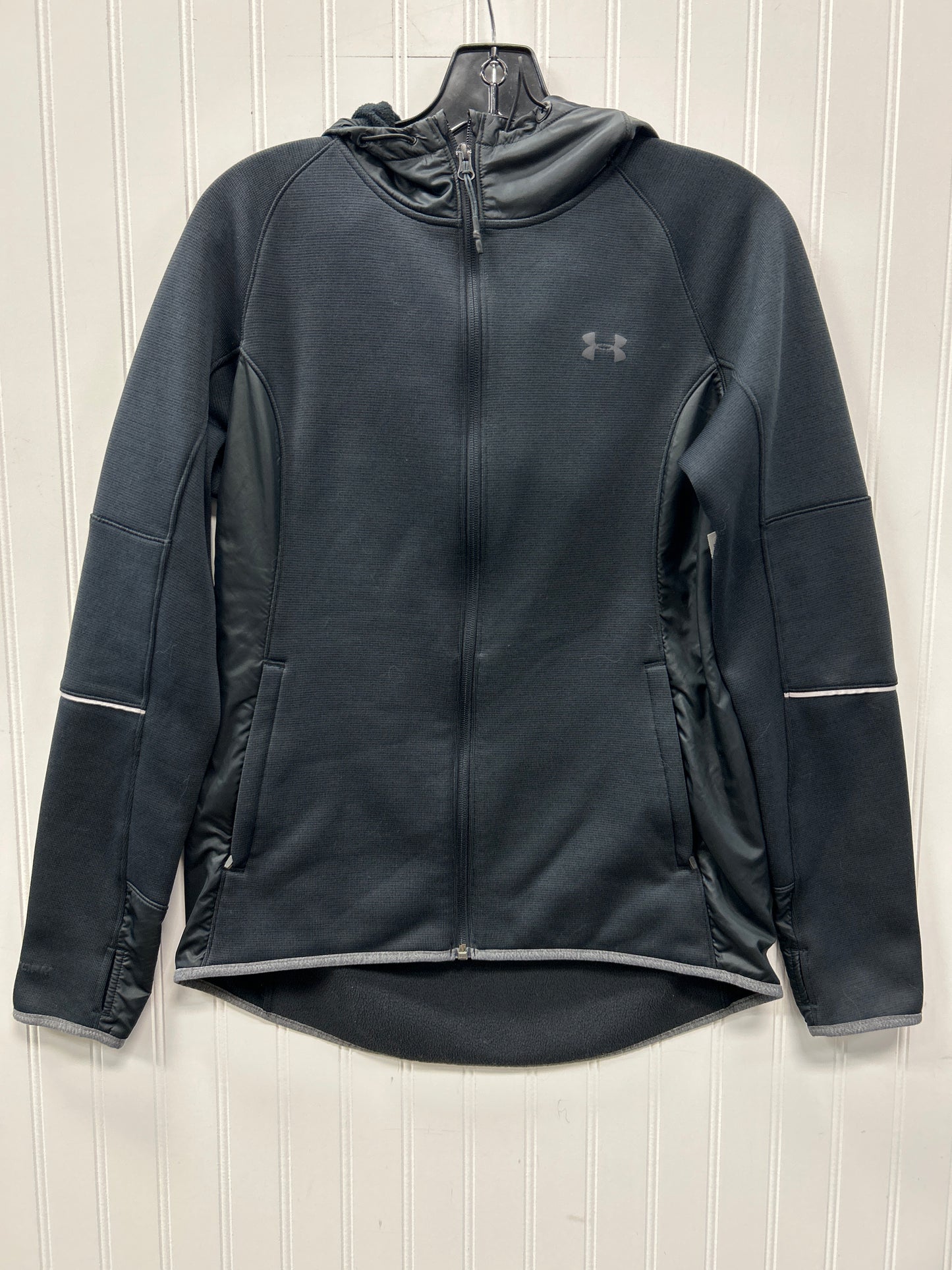 Athletic Jacket By Under Armour In Black, Size:M
