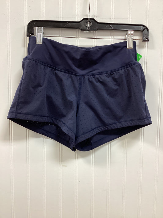 Athletic Shorts By Lululemon In Navy, Size:2
