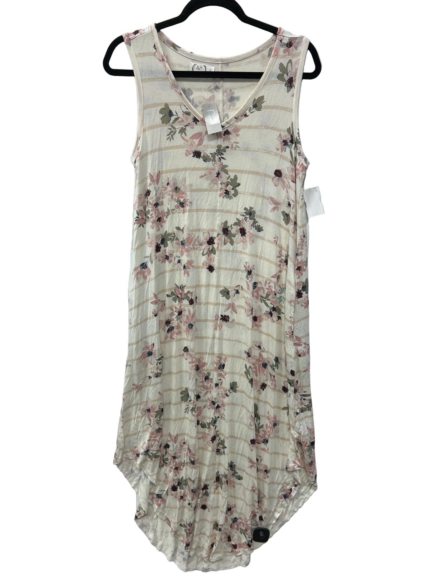 Dress Casual Maxi By Maurices In Cream, Size:S