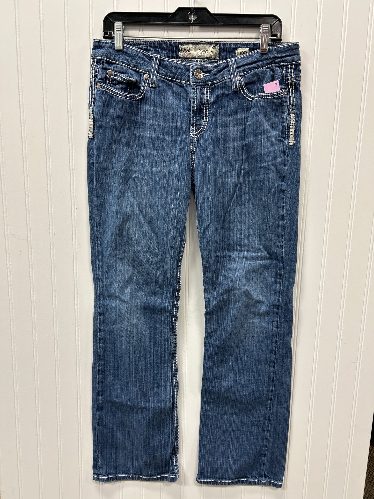 Jeans Boot Cut By Bke In Blue Denim, Size:8