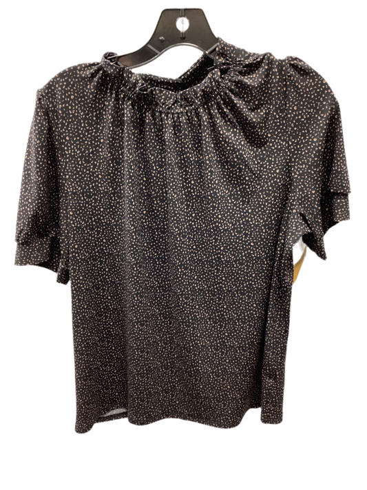 Top Ss By Adrianna Papell In Black & Brown, Size:L