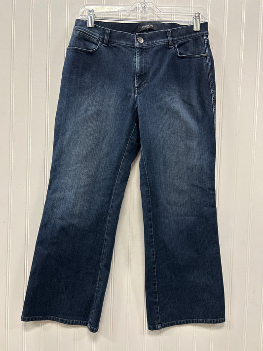 Jeans Designer By Lafayette 148 In Blue Denim, Size:8