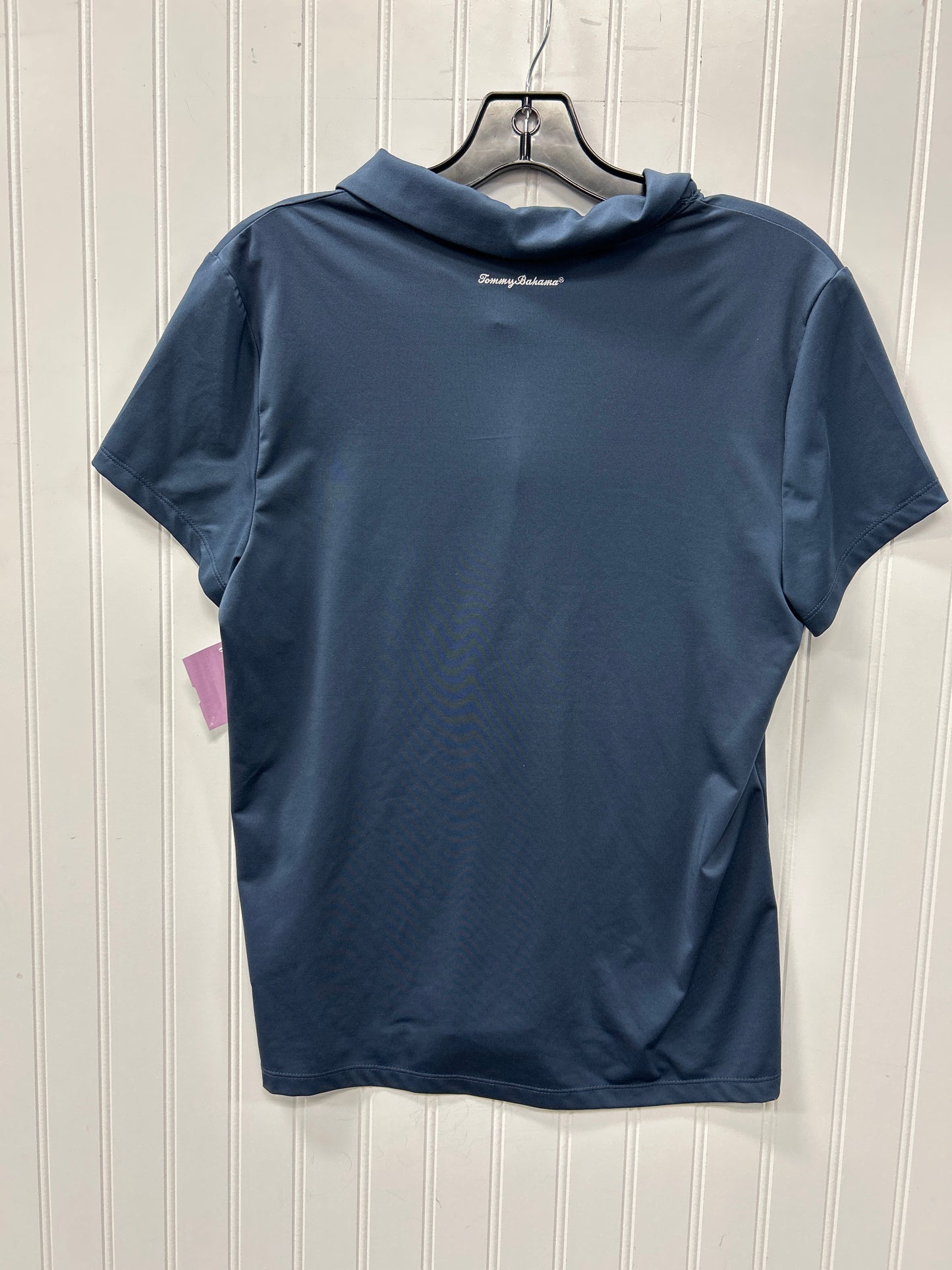 Athletic Top Ss By Tommy Bahama In Navy, Size:L