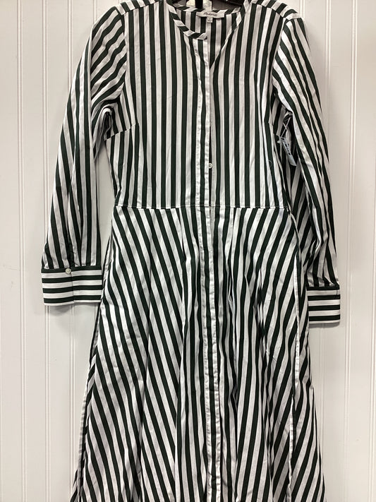 Dress Casual Maxi By Madewell In Striped Pattern, Size:0