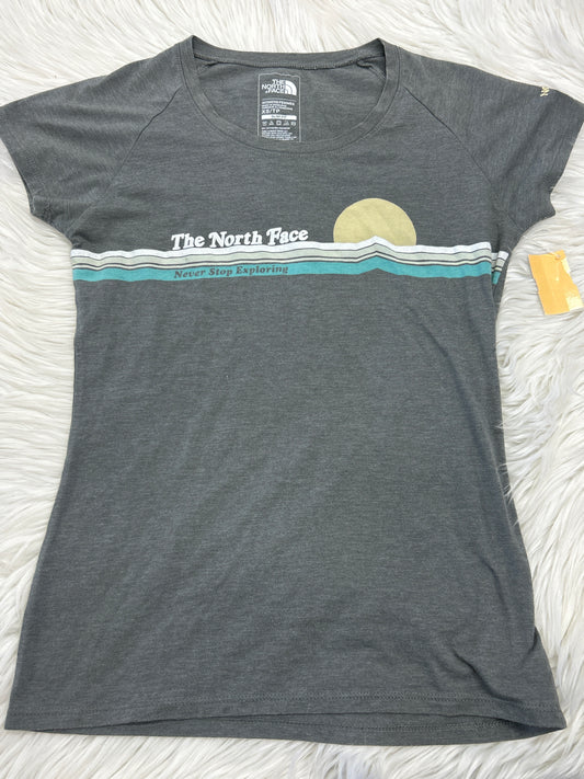 Top Ss By The North Face In Grey, Size:Xs