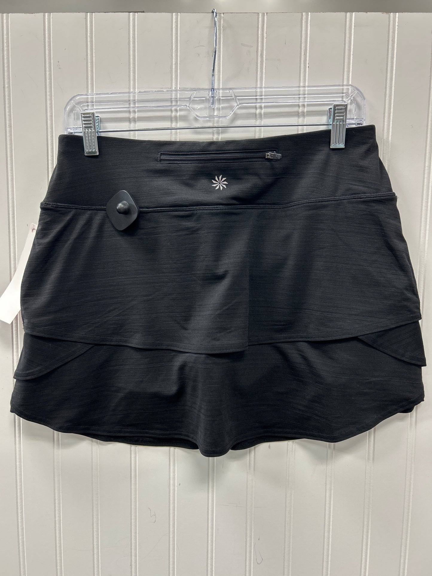Athletic Skort By Athleta In Black, Size:S