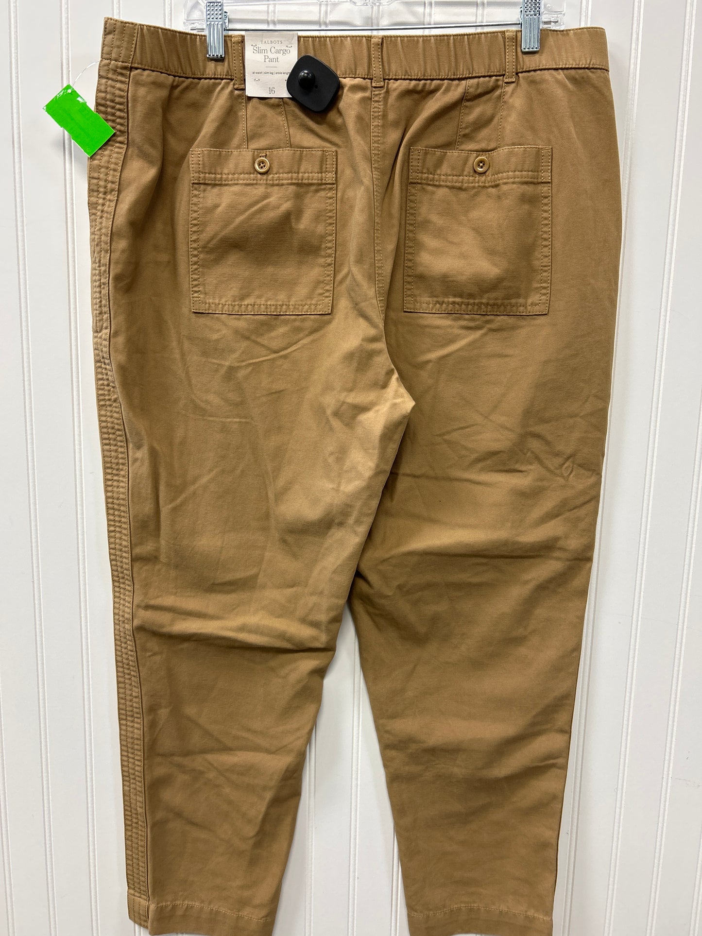 Pants Cargo & Utility By Talbots In Brown, Size:16