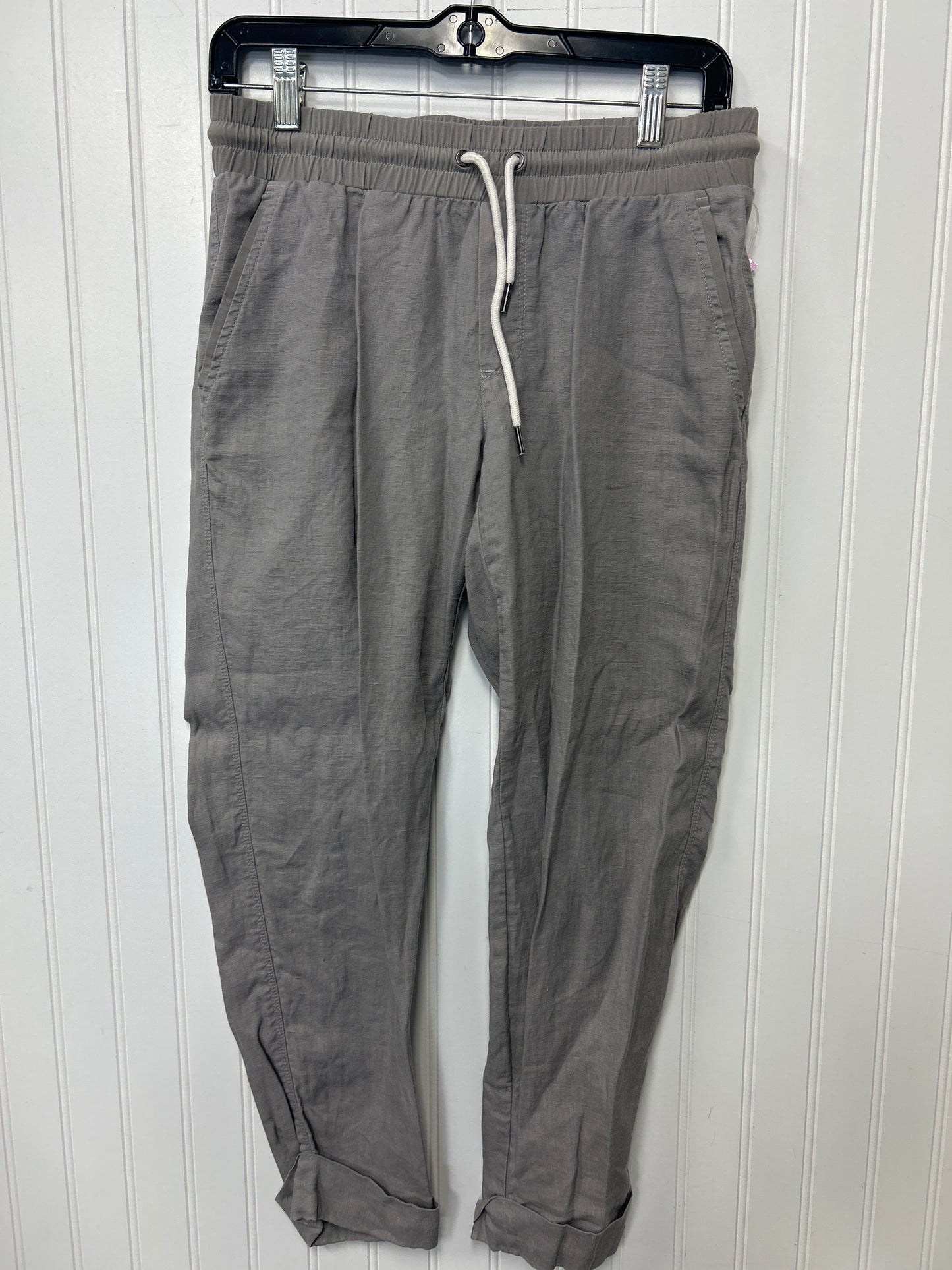 Pants Linen By Athleta In Grey, Size:8