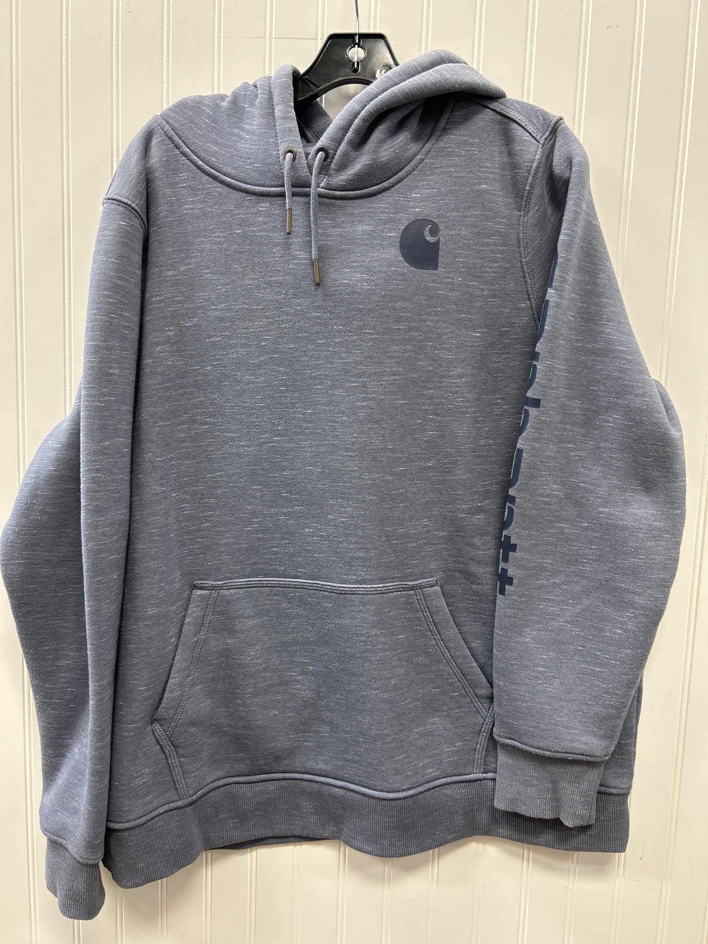 Sweatshirt Hoodie By Carhartt In Blue, Size:1X