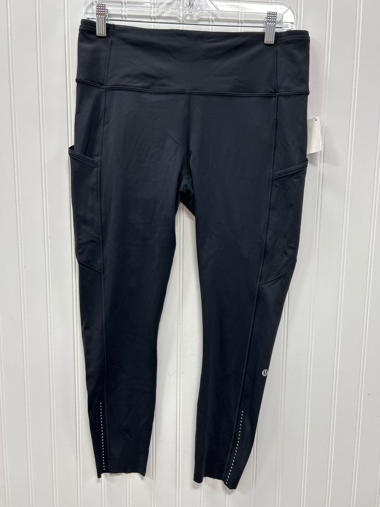 Athletic Leggings By Lululemon In Black, Size:12