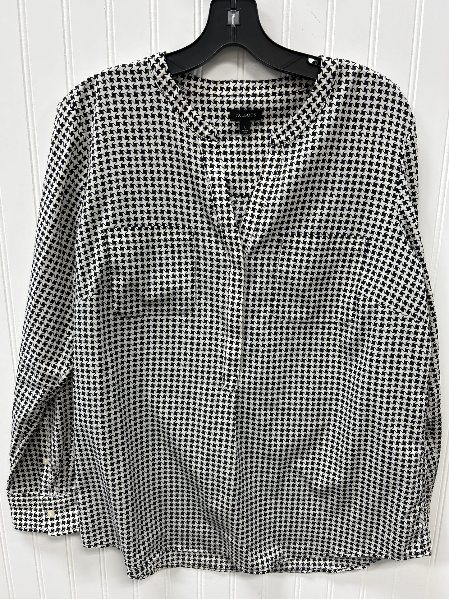 Top Ls By Talbots In Cream, Size:L