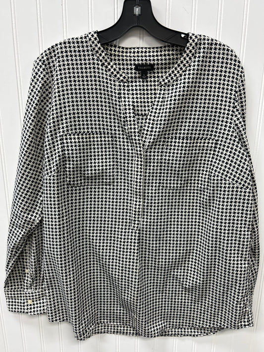 Top Ls By Talbots In Cream, Size:L