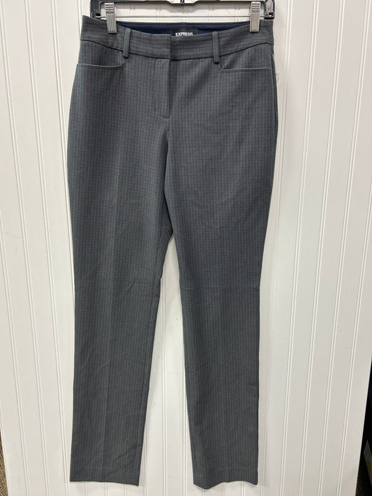 Pants Dress By Express In Grey, Size:4L