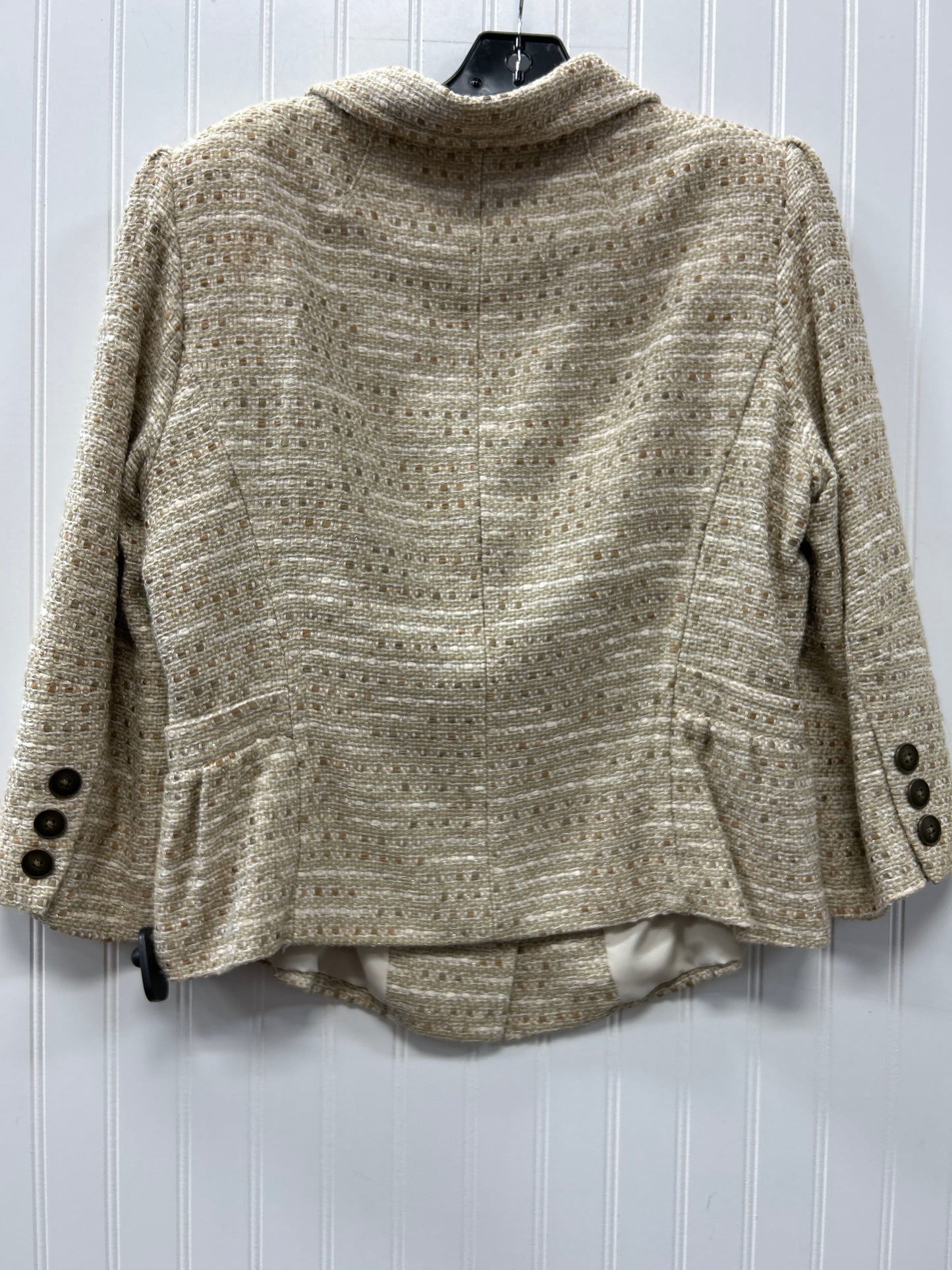 Skirt Suit 2Pc By Victor In Tan, Size:L