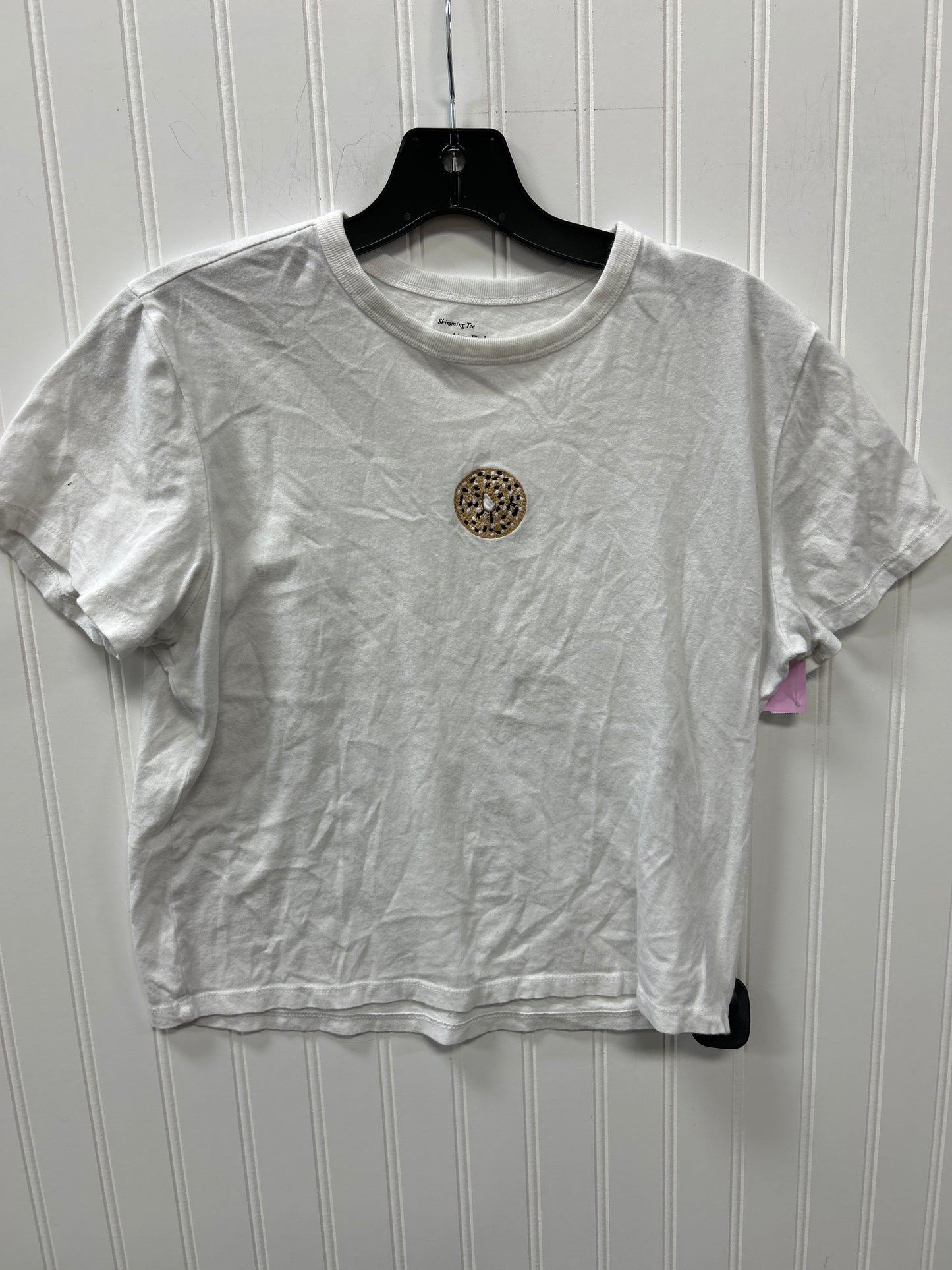 Top Ss Basic By Abercrombie And Fitch In White, Size:M