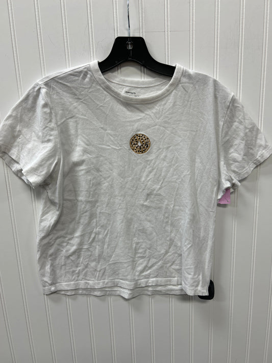 Top Ss Basic By Abercrombie And Fitch In White, Size:M