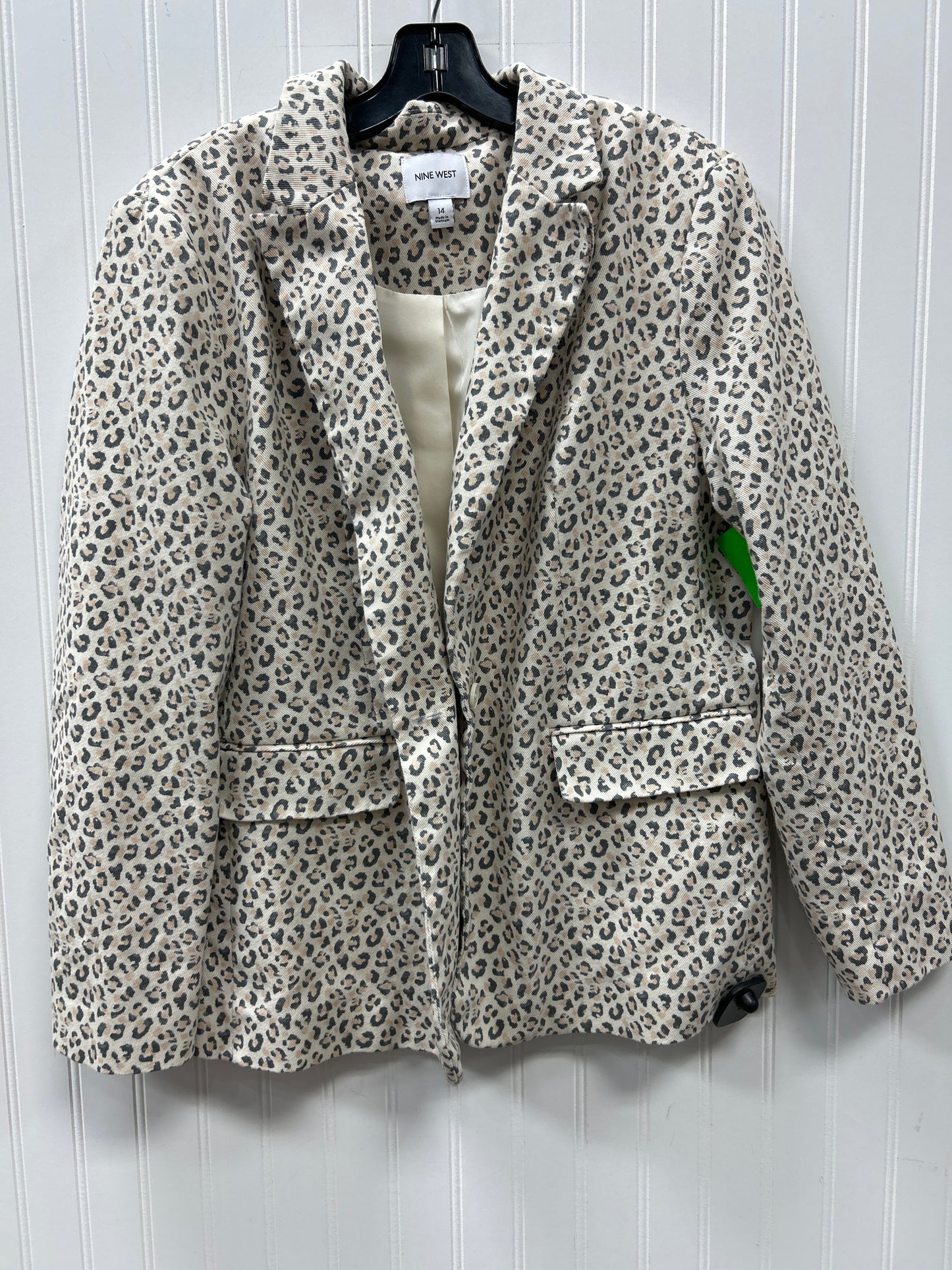 Blazer By Karl Lagerfeld In Green, Size:12