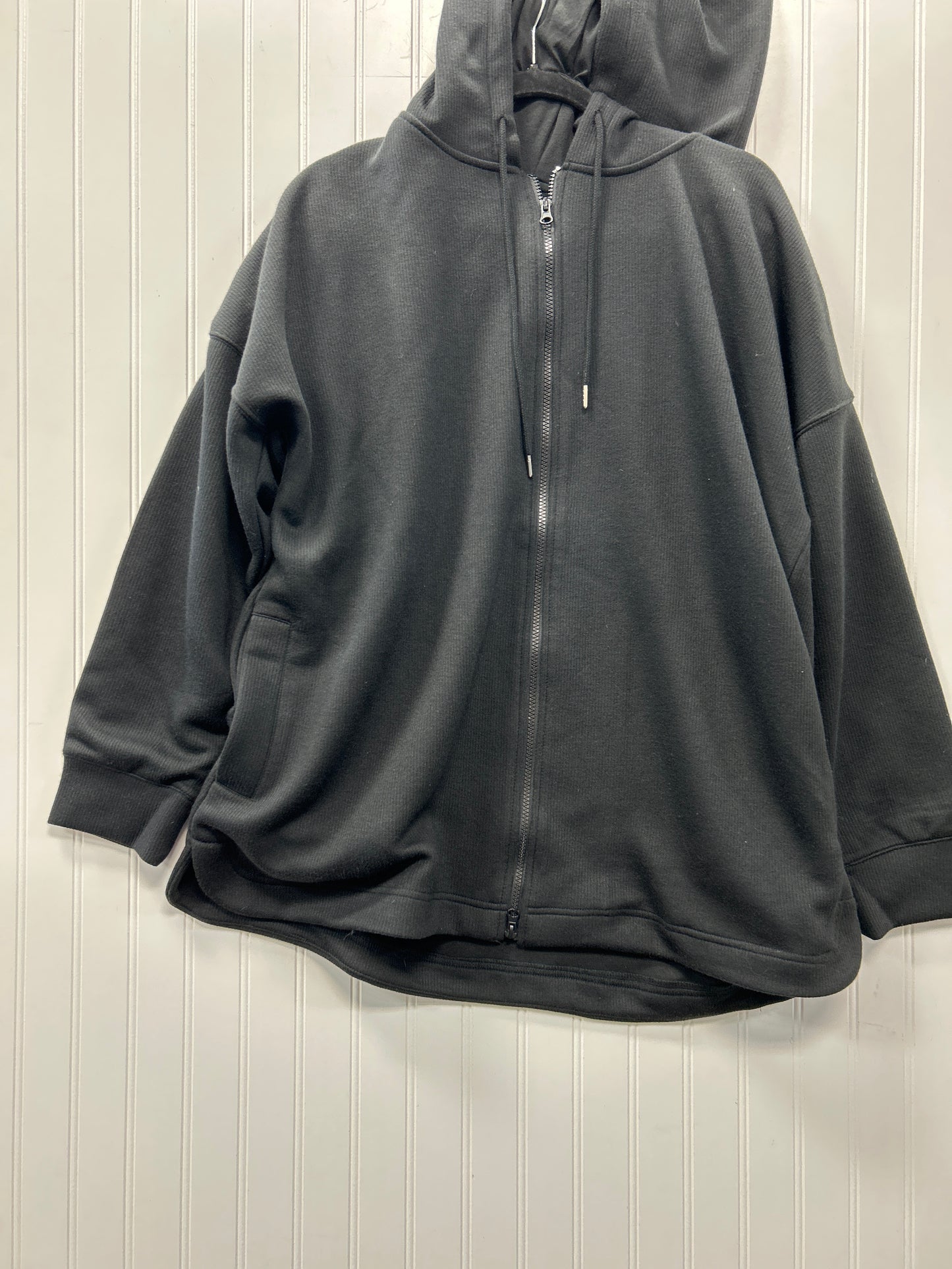 Athletic Jacket By Mono B In Black, Size:2X