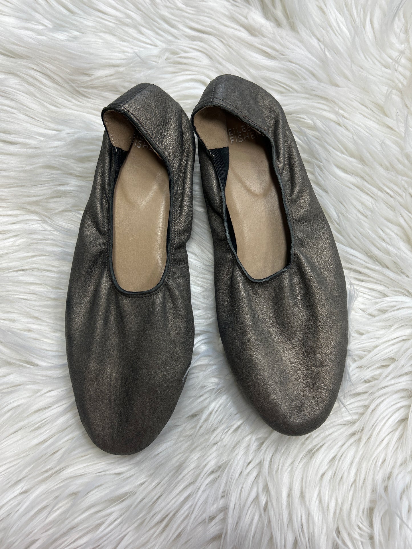 Shoes Flats By Eileen Fisher In Taupe, Size:10