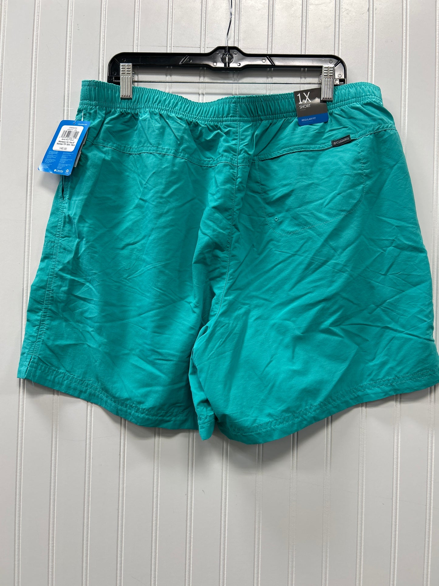 Athletic Shorts By Columbia In Green, Size:1X NWT