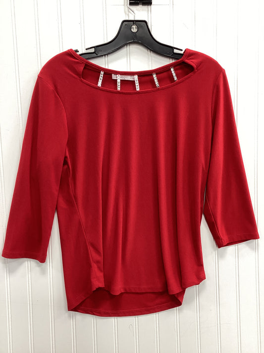 Top Ls By 89Th And Madison In Red, Size:M