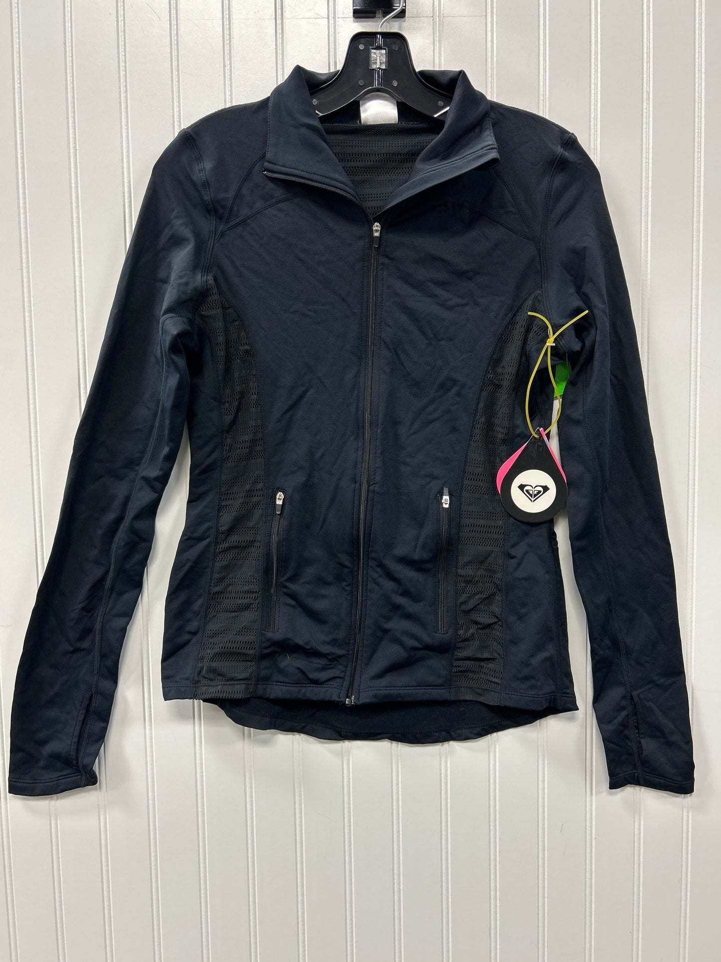 Athletic Jacket By Roxy In Black, Size:M