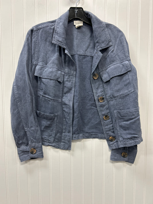 Top Ls By Nicole Miller In Grey, Size:S