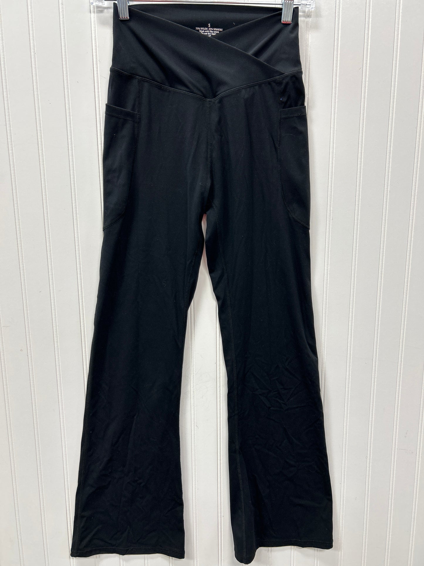 Athletic Pants By Clothes Mentor In Black, Size:S
