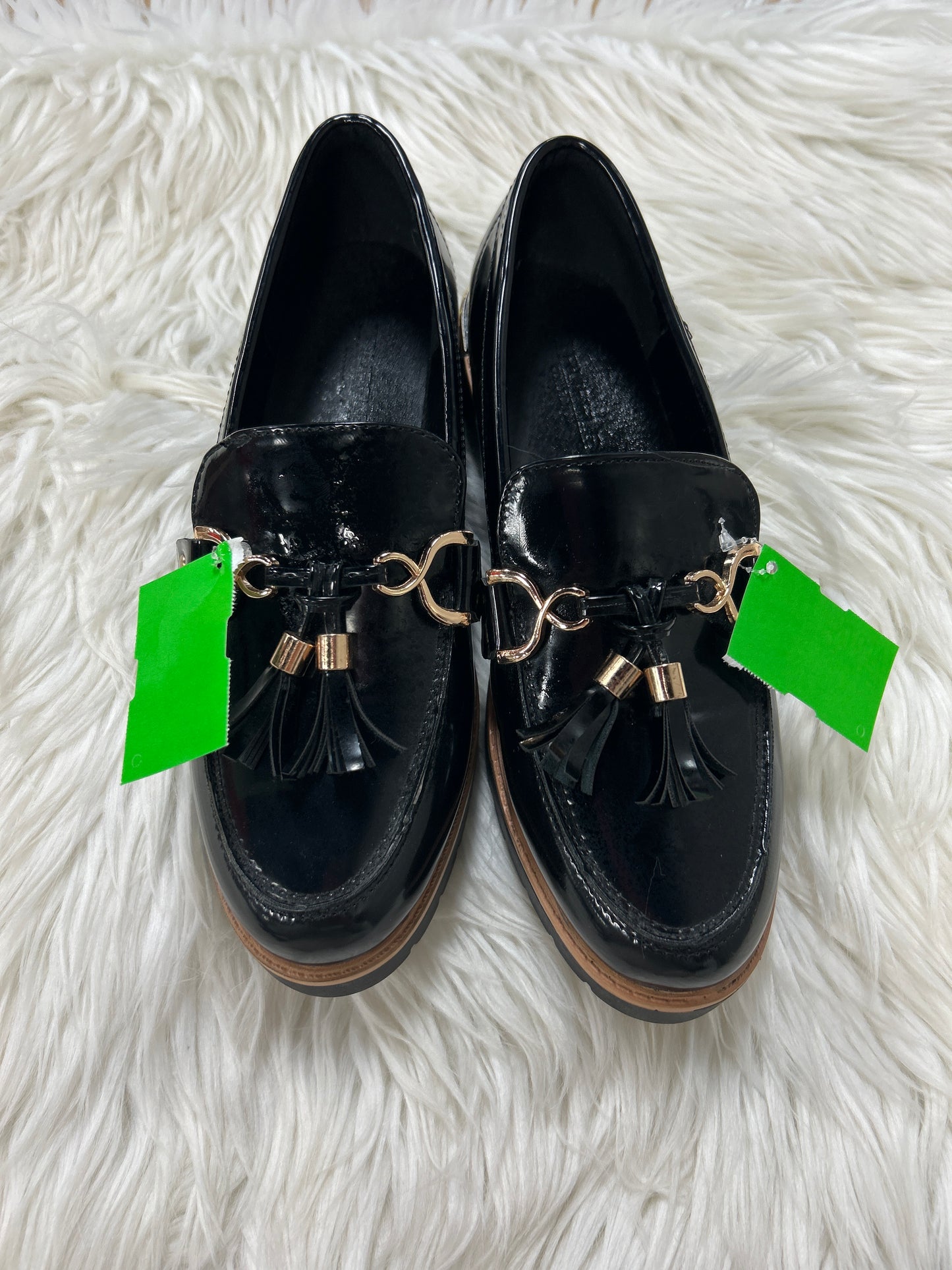 Shoes Flats By Cmc In Black, Size:7.5