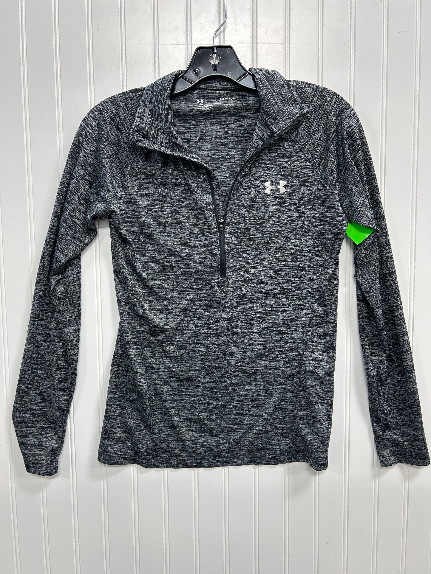 Athletic Jacket By Under Armour In Grey, Size:S