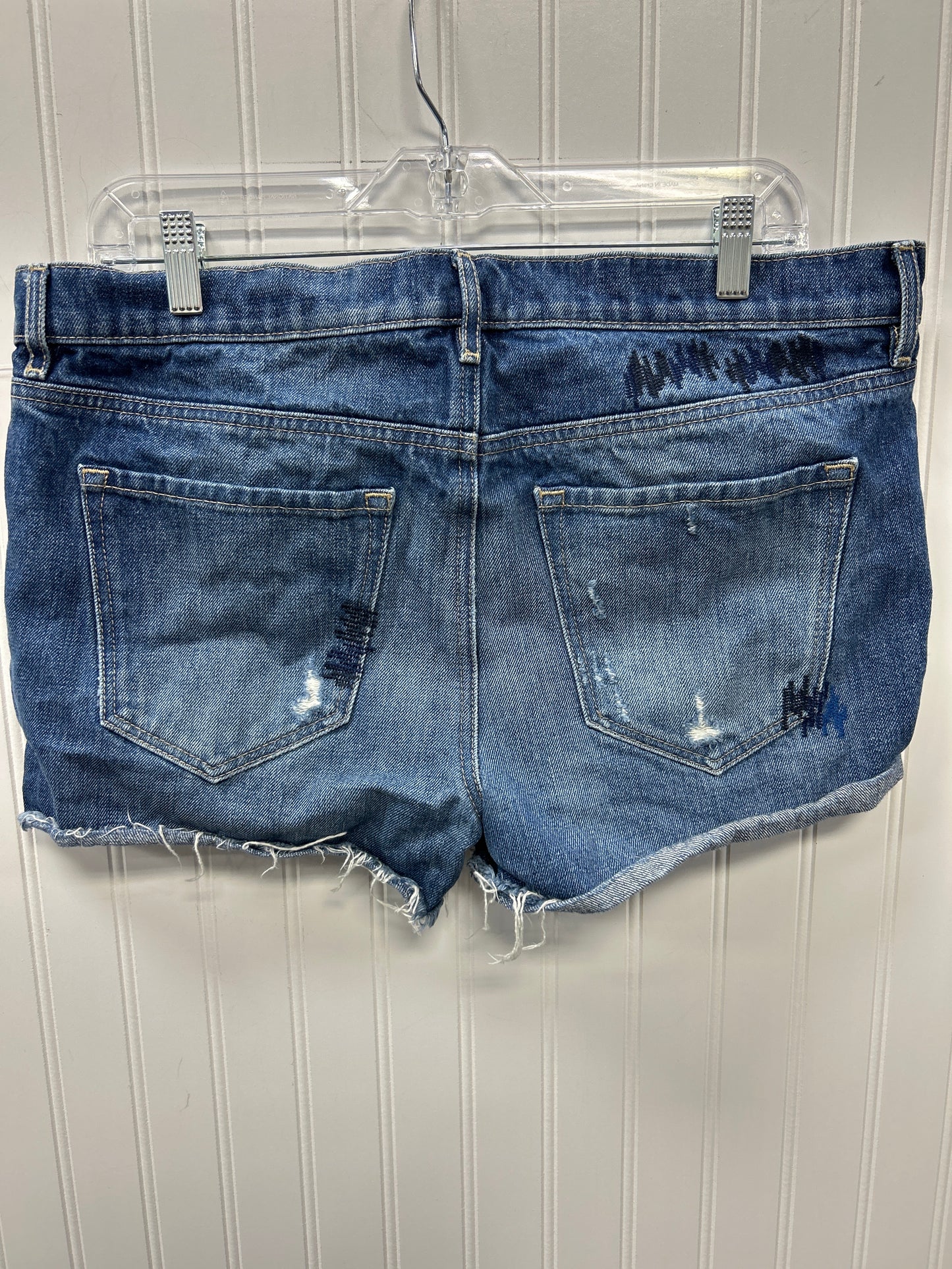Shorts By Loft In Blue Denim, Size:10