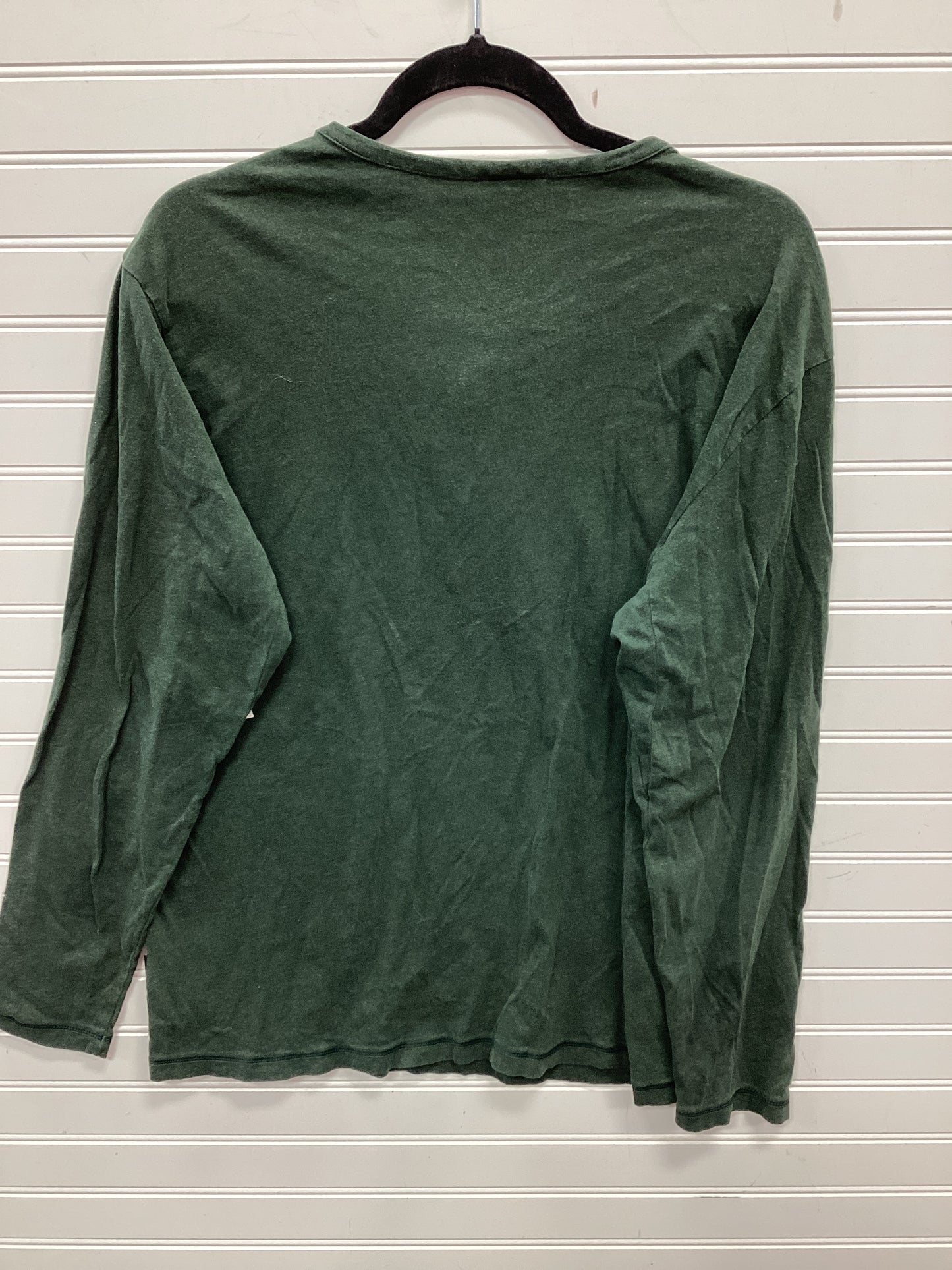 Athletic Top Ls Collar By Patagonia In Green, Size:L