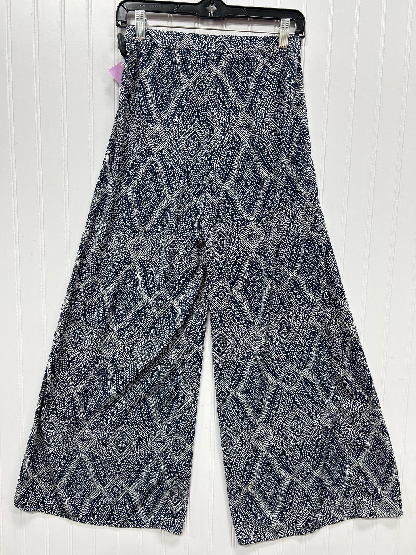 Pants Linen By H&M In Blue, Size:2