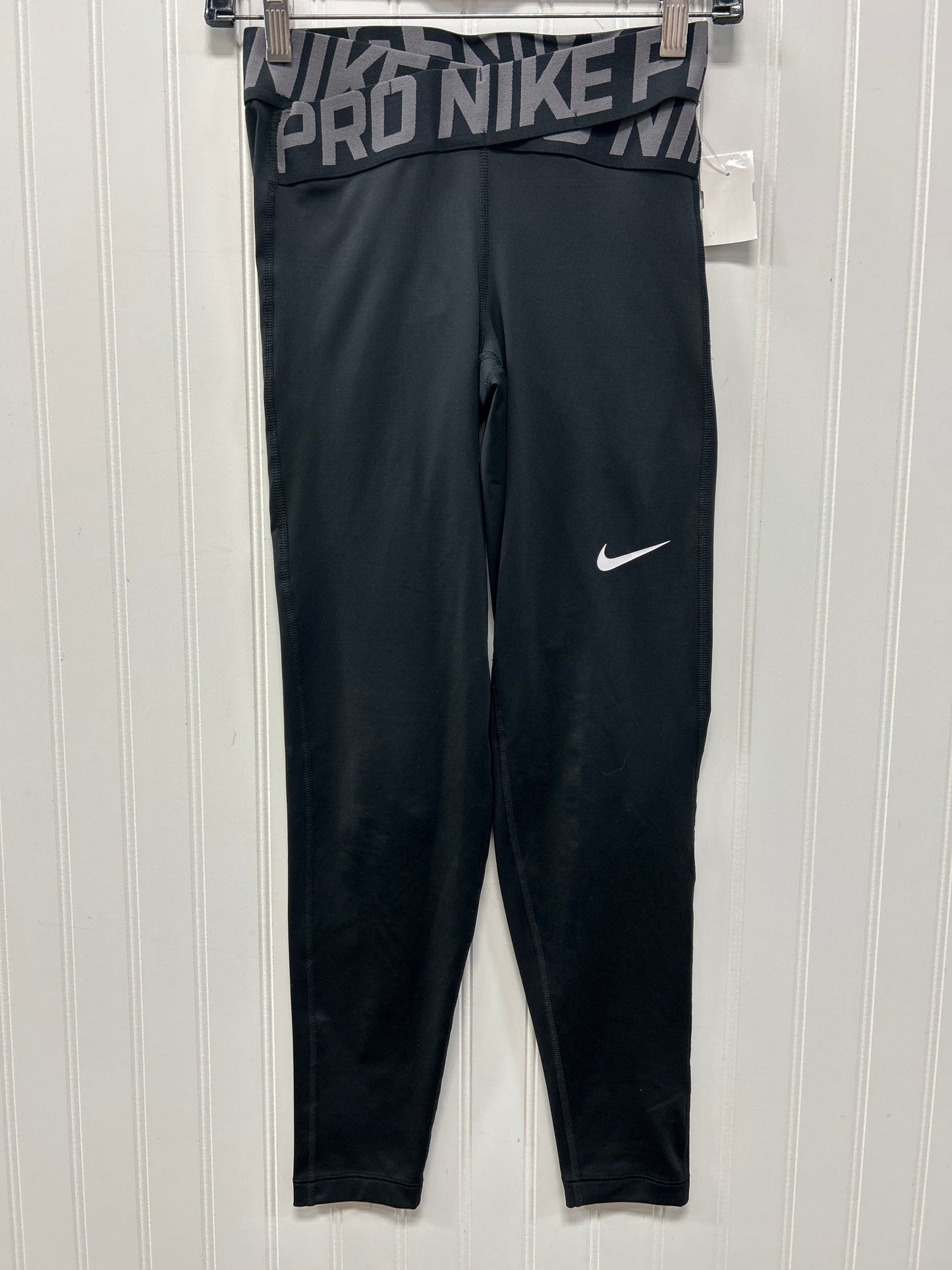 Athletic Leggings By Nike Apparel In Black, Size:Xs