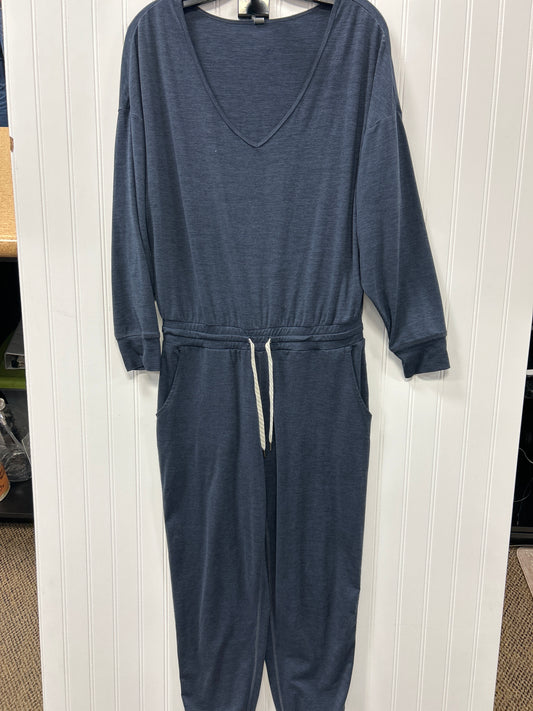 Jumpsuit By Vuori In Blue, Size:S