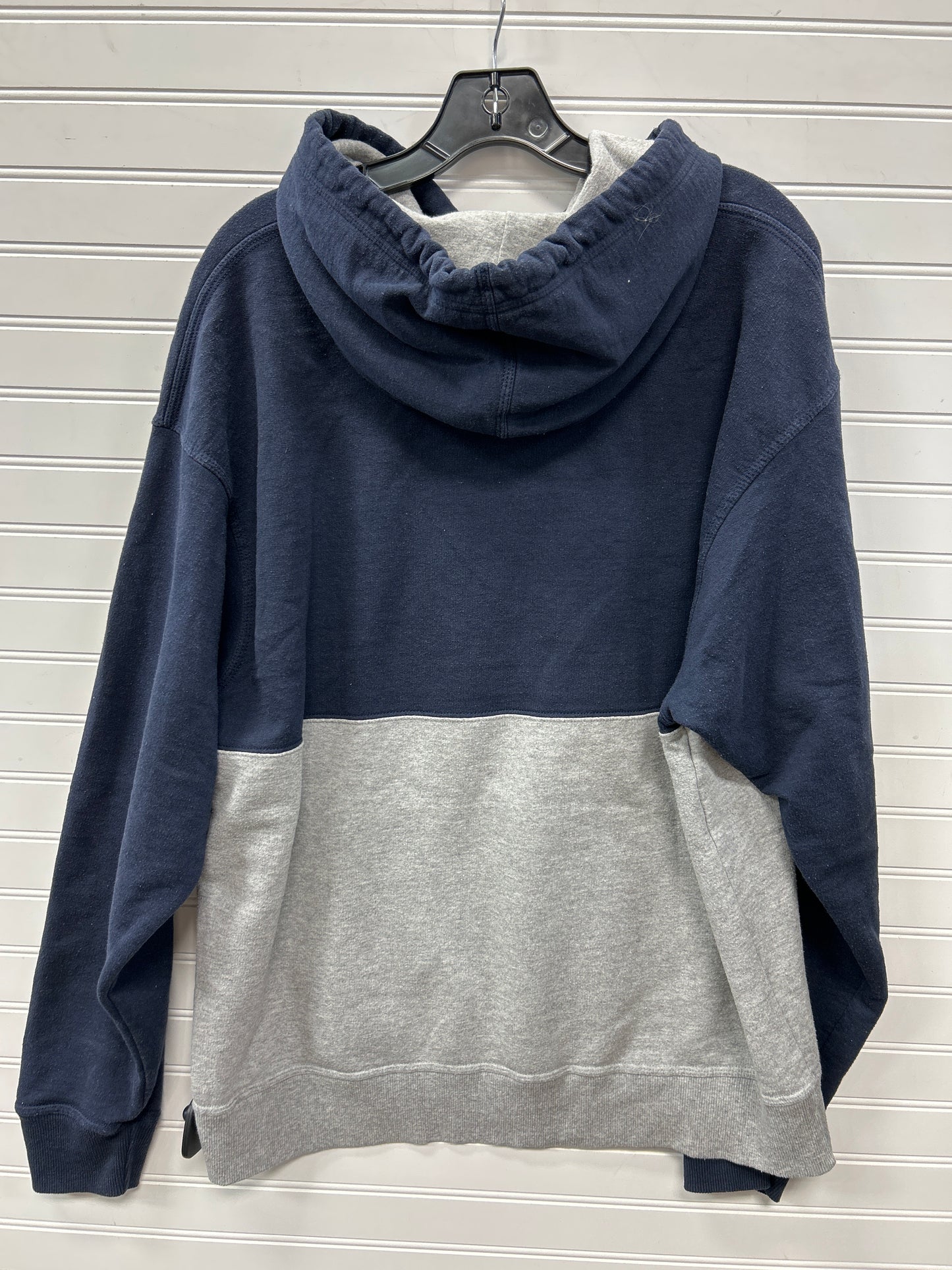 Sweatshirt Hoodie By Champion In Navy, Size:Xl