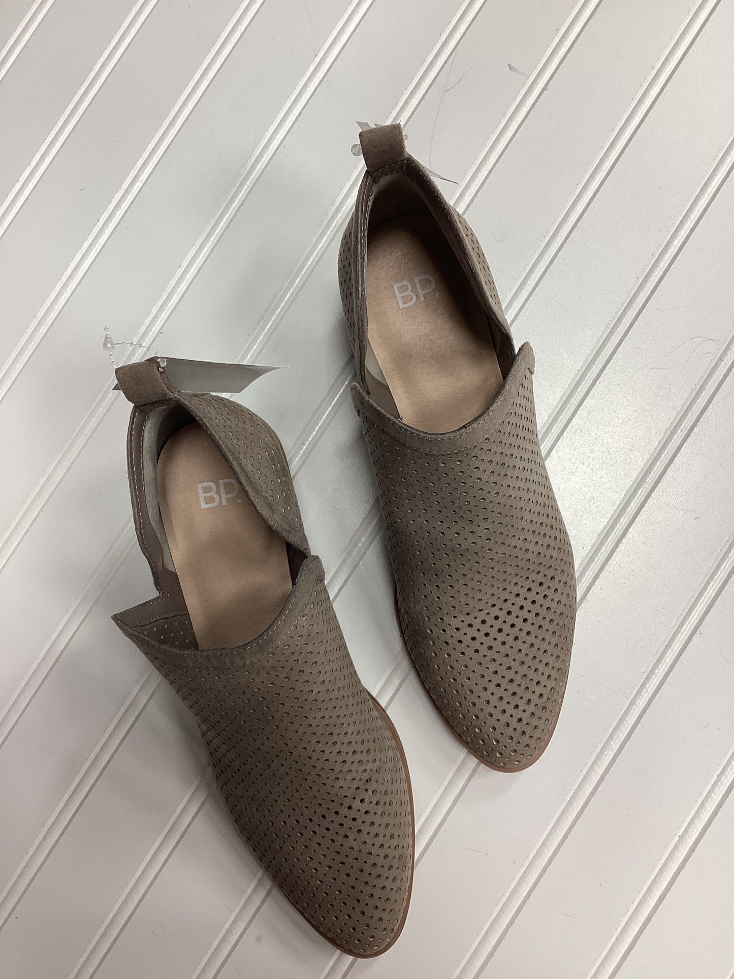 Boots Ankle Heels By Bp In Grey, Size:7.5