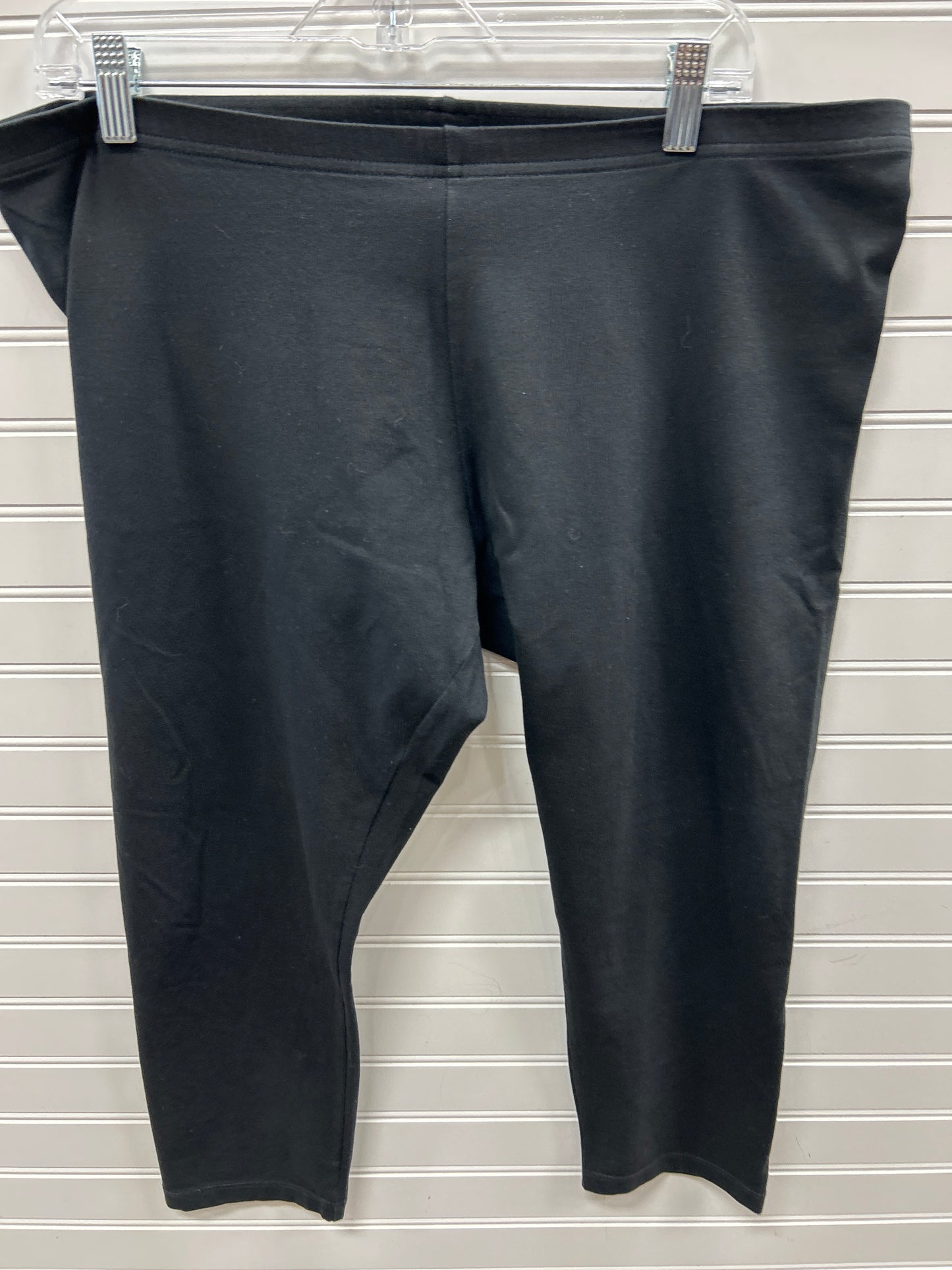 Capris By J. Jill In Black, Size:L