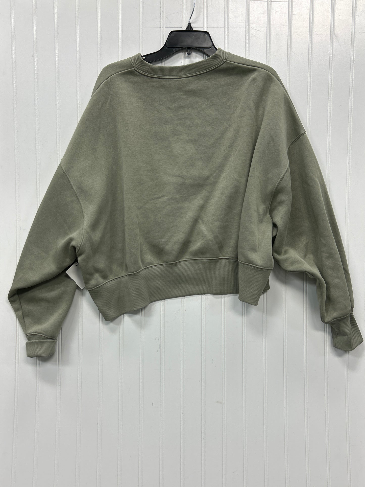 Athletic Sweatshirt Crewneck By Nike Apparel In Green, Size:L