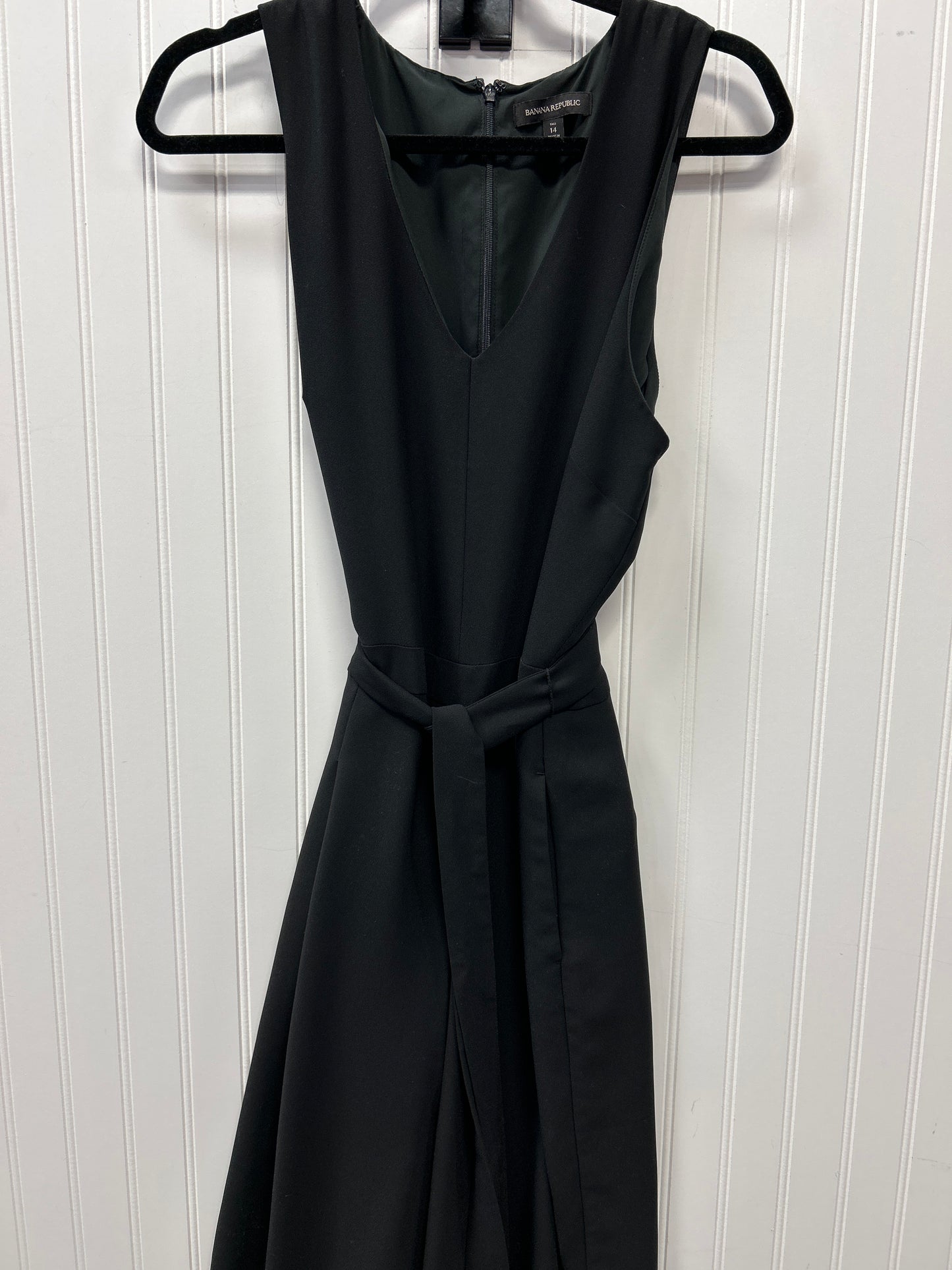 Jumpsuit By Banana Republic In Black, Size:14