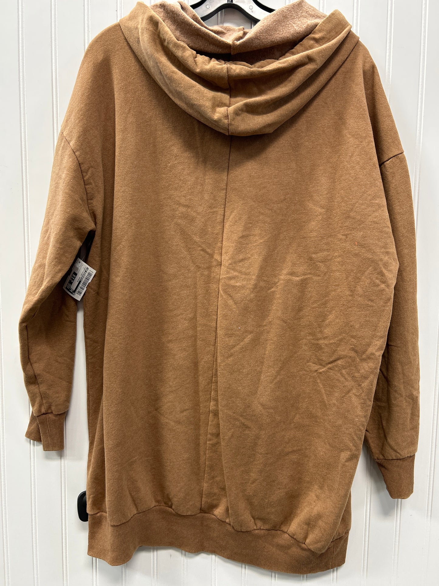 Sweatshirt Hoodie By No Boundaries In Tan, Size:L