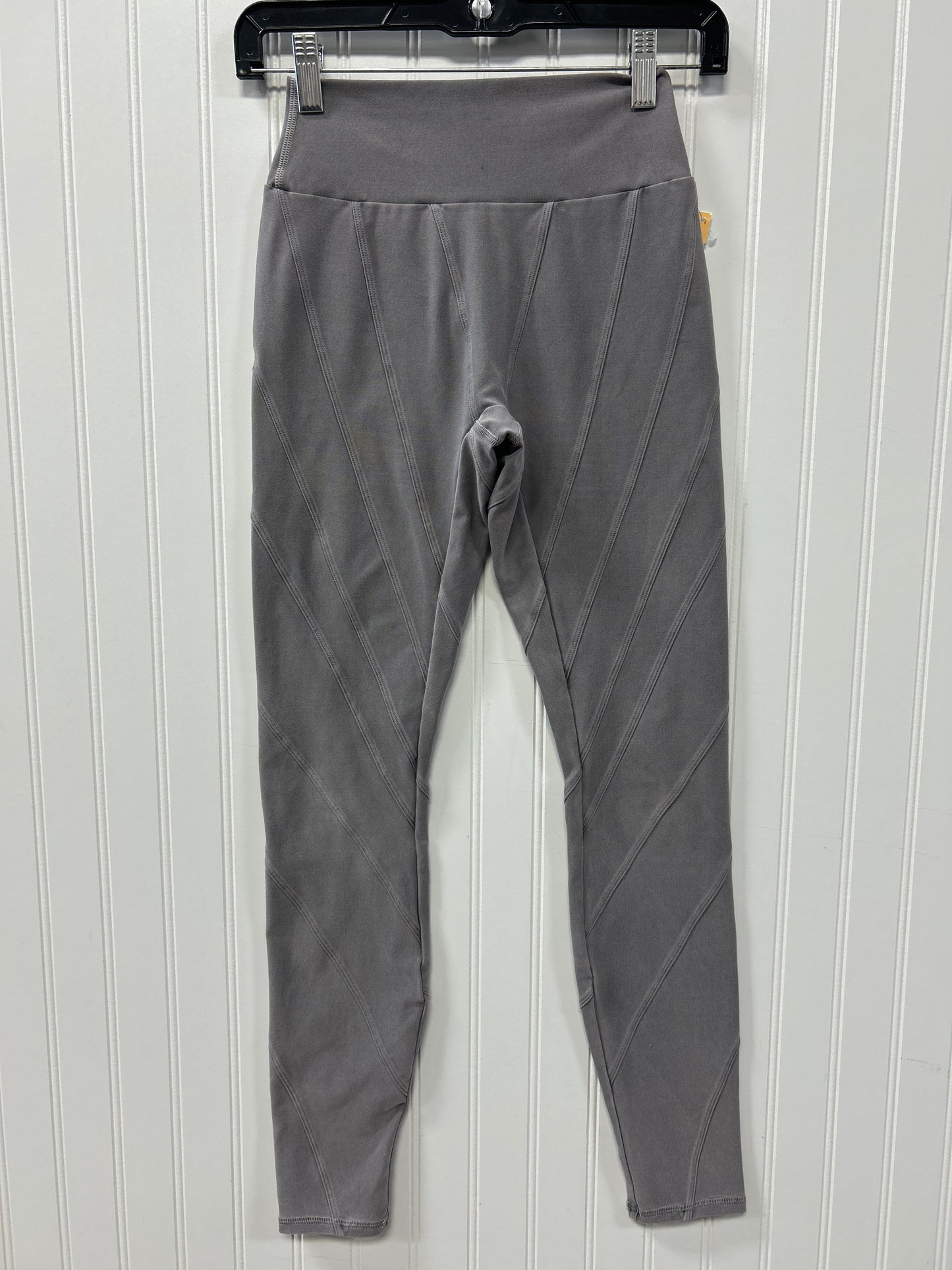 Athletic Leggings By Alo In Grey, Size:Xs