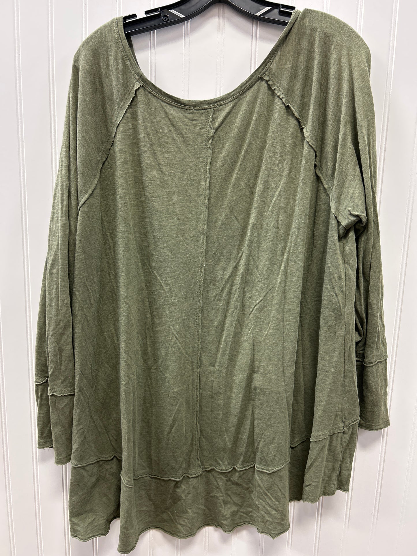 Top Ls By Style And Co Collection Women In Green, Size:Xl